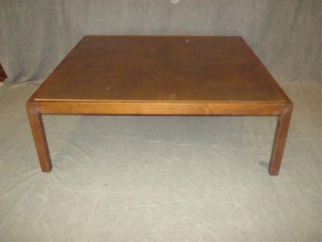 Appraisal: Harry Lunstead Copper Top Coffee Table Midcentury From a Long