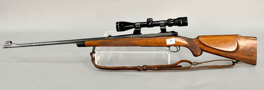 Appraisal: Winchester model H H magnum bolt action rifle with tasco