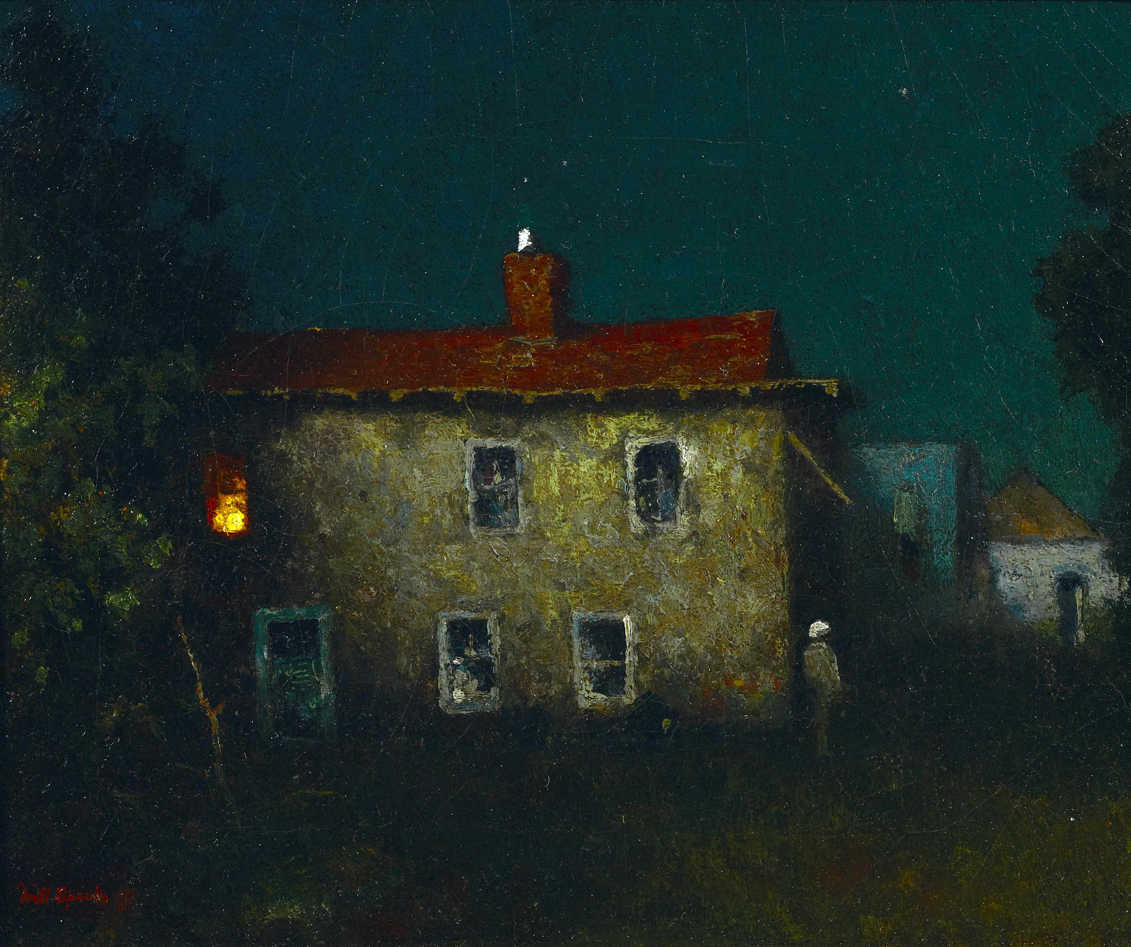 Appraisal: Will Sparks American - The Stevenson house signed 'Will Sparks'