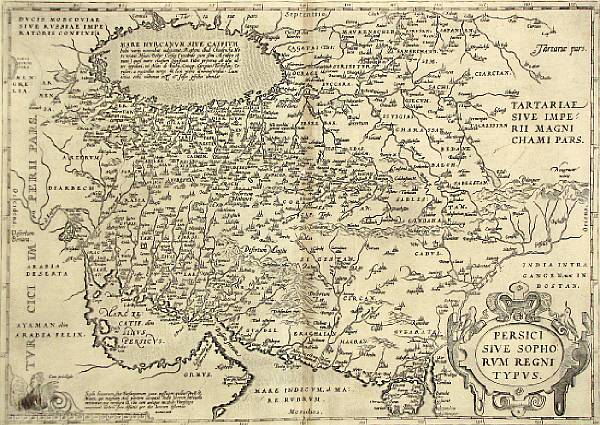 Appraisal: MAPS - PERSIA Ortelius Abraham Persici sive sophorum regni typus