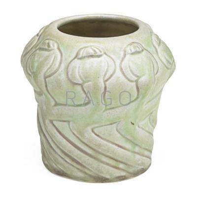 Appraisal: VAN BRIGGLE Early vase Condition Report