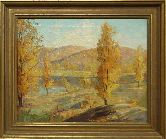 Appraisal: - Becher Arthur Ernst New York Germany - oil on