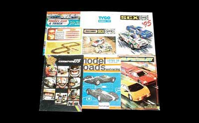 Appraisal: Catalogues and Leaflets a large quantity To include Tyco Slot