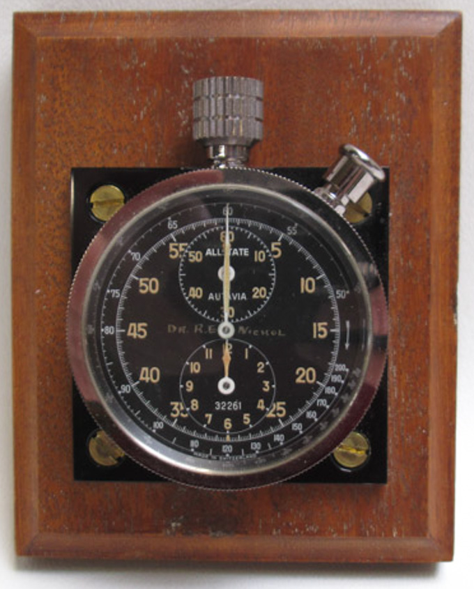 Appraisal: SEARS ROEBUCK AND CO ALLSTATE AUTAVIA DASHBOARD STOPWATCH model diameter