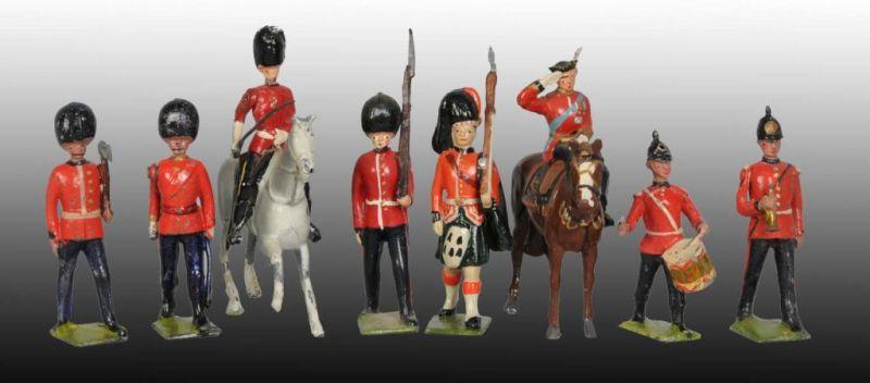 Appraisal: Lot of Assorted Britain's Toy Soldiers Description English Includes Scots