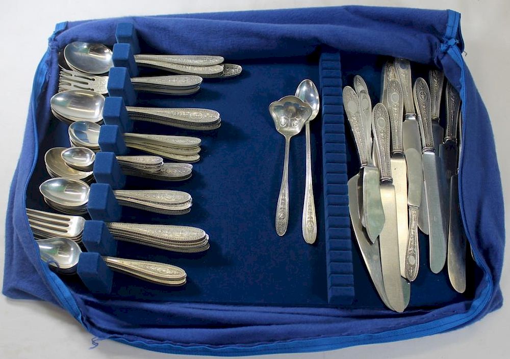 Appraisal: STERLING International Sterling Wedgwood Flatware Includes an International Wedgwood flatware