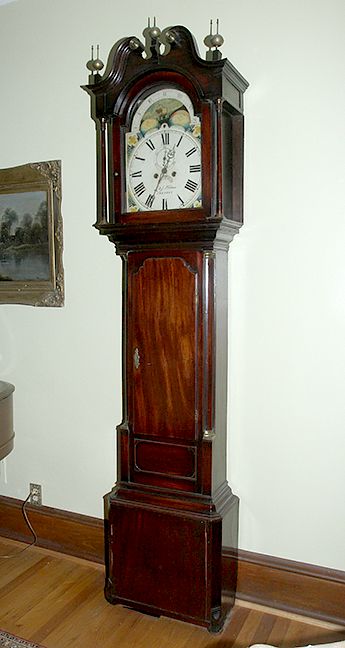 Appraisal: C T Holmes Grandfather Clock A late th century English