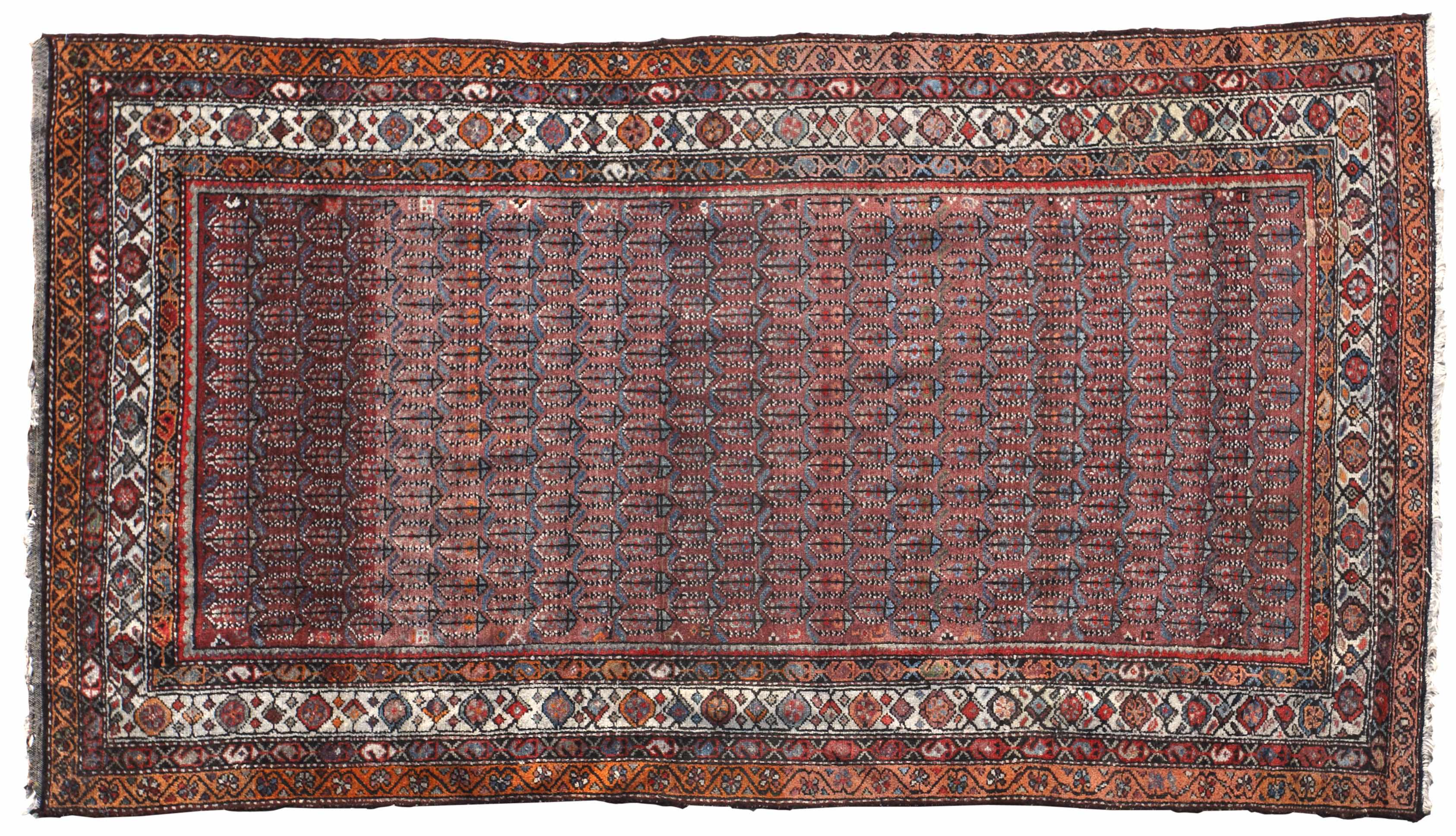 Appraisal: A Hamadan rug size approximately ft in x ft in