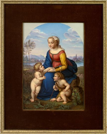 Appraisal: After Raphael Italian - St Anne the Infant Christ and