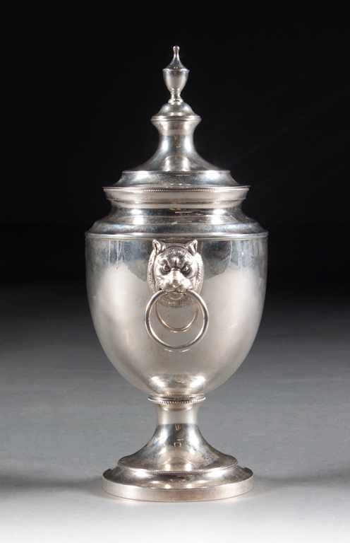 Appraisal: American Classical coin silver covered urn Bailey Kettell Chapman Boston