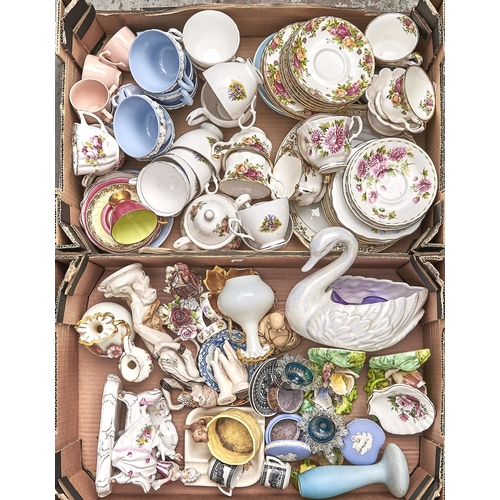 Appraisal: Miscellaneous Royal Albert and other bone china tea ware and