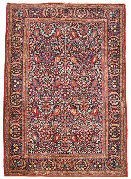 Appraisal: Kashan rug central persia circa ft in x ft in