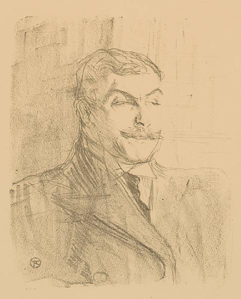 Appraisal: Henri de Toulouse-Lautrec French - Jane Hading Lucien Guitry from