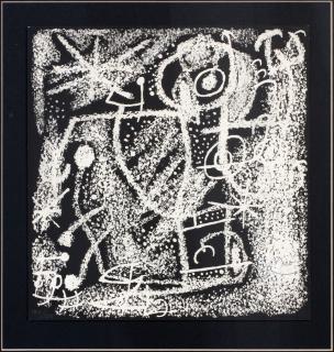 Appraisal: JOAN MIRO LITHOGRAPH JUAN MIRO Y CATALUNA JOAN MIRO SPANISH