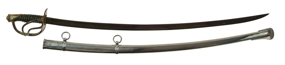 Appraisal: MODEL CAVALRY SABER - blade marked Ames Mfg Co Chicopee