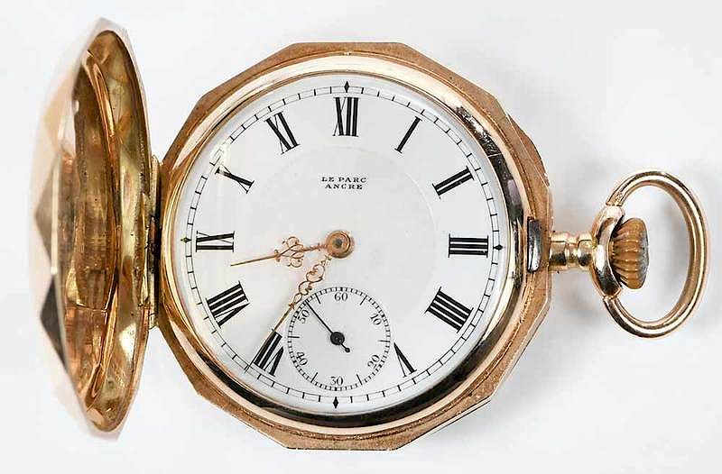 Appraisal: kt Pocket Watch mm case Roman numeral hour marks gold