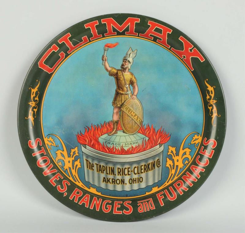 Appraisal: Climax Stoves Serving Tray This Climax tray has a few