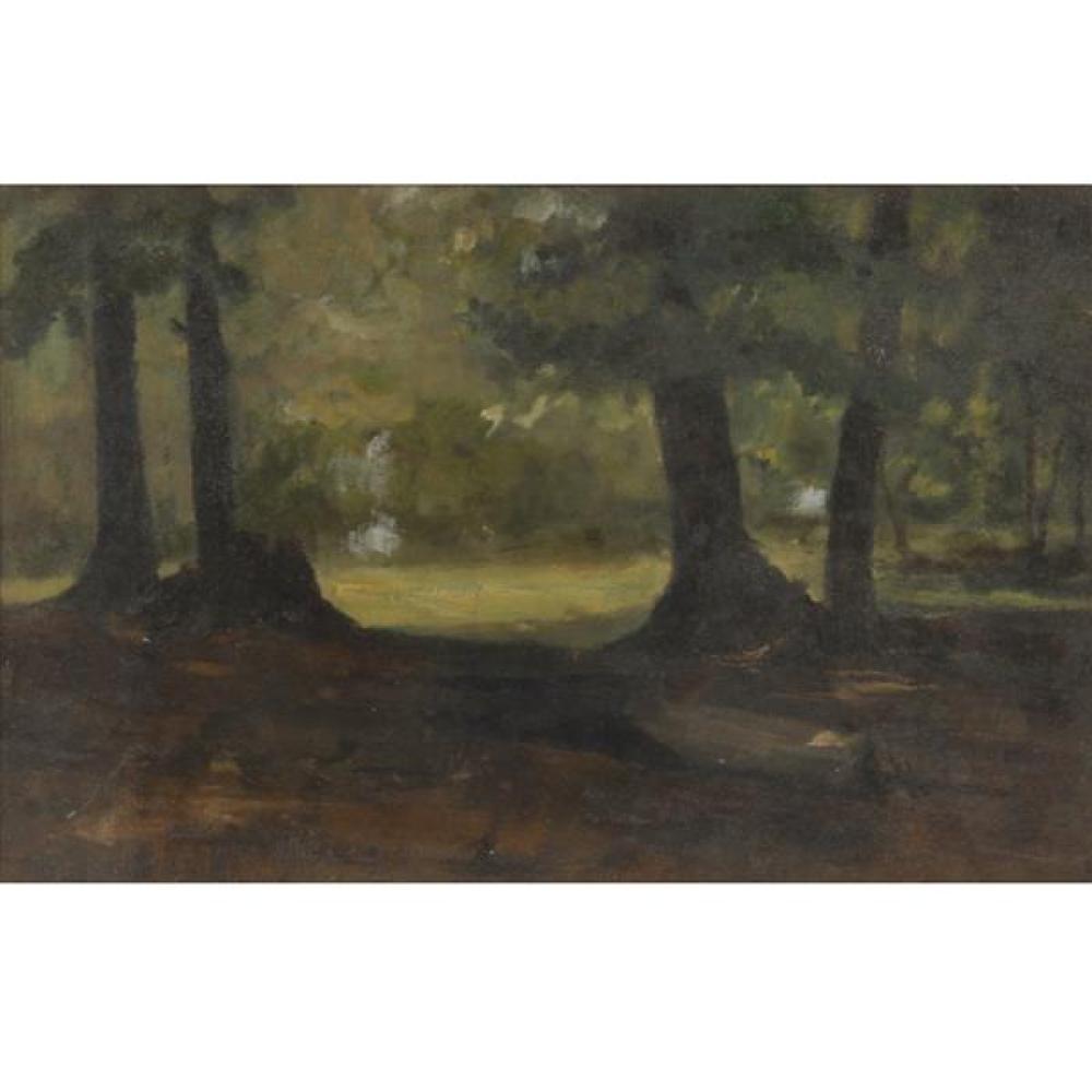 Appraisal: EDWARD LEE WINSLOW INDIANA - OLD TREES FAIRMOUNT IN OIL