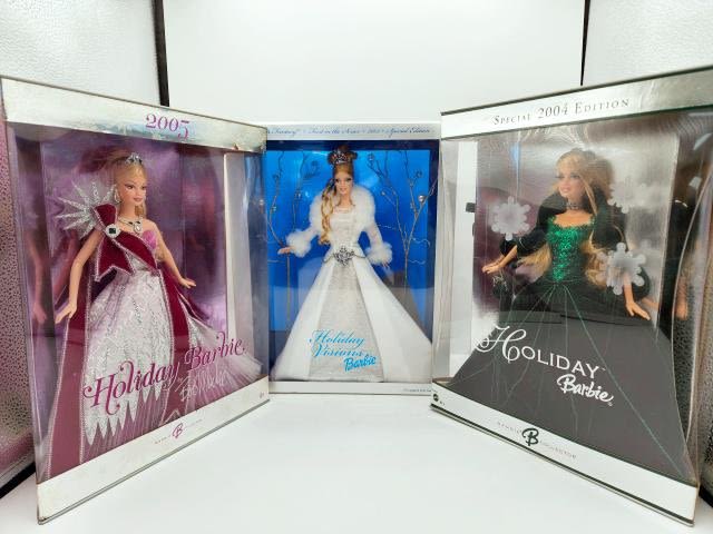 Appraisal: Holiday Barbie Dolls Winter Fantasy Special Edition First in the