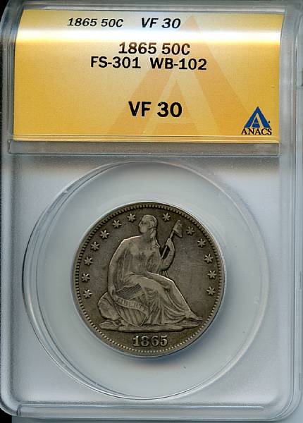 Appraisal: C VF ANACS FS- WB- A pleasing example with fully