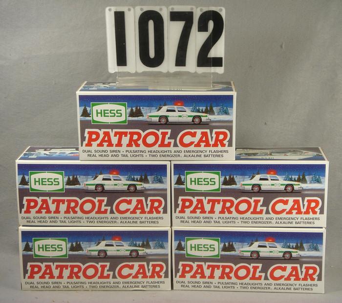 Appraisal: Box of Hess Vehicles all mint in the original boxes