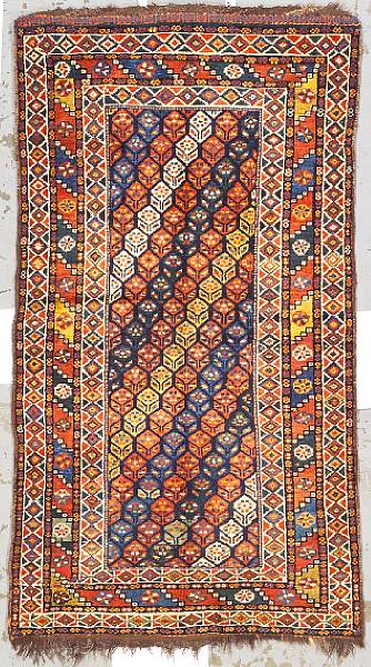 Appraisal: A Kurdish rug West Persia circa size approximately ft in