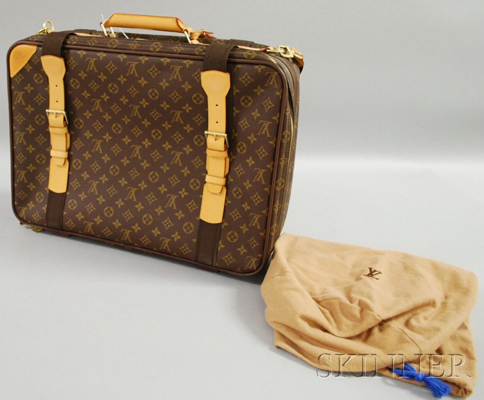 Appraisal: Small Louis Vuitton Monogrammed Suitcase with original dust bag