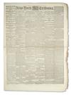 Appraisal: GETTYSBURG ADDRESS FIRST APPEARANCE IN PRINT LINCOLN ABRAHAM New York