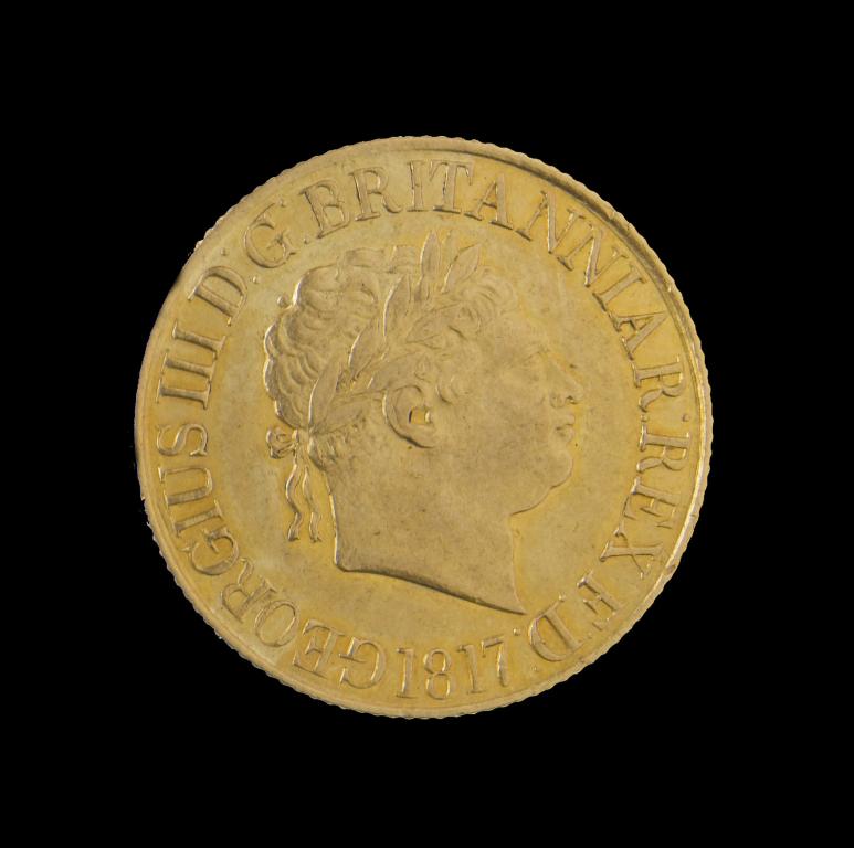 Appraisal: GEORGE III SOVEREIGN choice EF