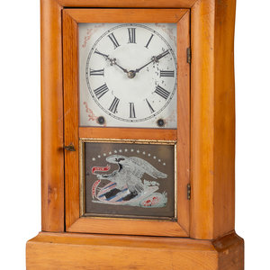 Appraisal: An Ansonia Mantel Clock with paper label to the interior