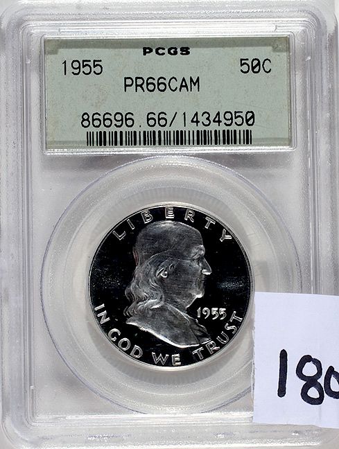 Appraisal: Franklin Half Proof proof cameo PCGS Condition Please contact us