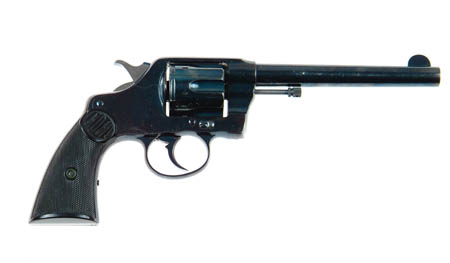 Appraisal: COLT MODEL DA REVOLVER Cal Colt SN Blued finish with