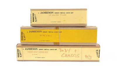 Appraisal: OO Gauge Jamieson a trio of unbuilt SR Brass Kits