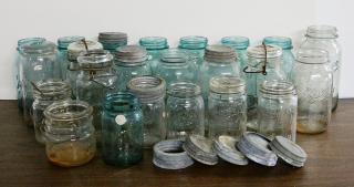 Appraisal: Fruit jars Fruit jars- including Ball Atlas Crown Mason Presto