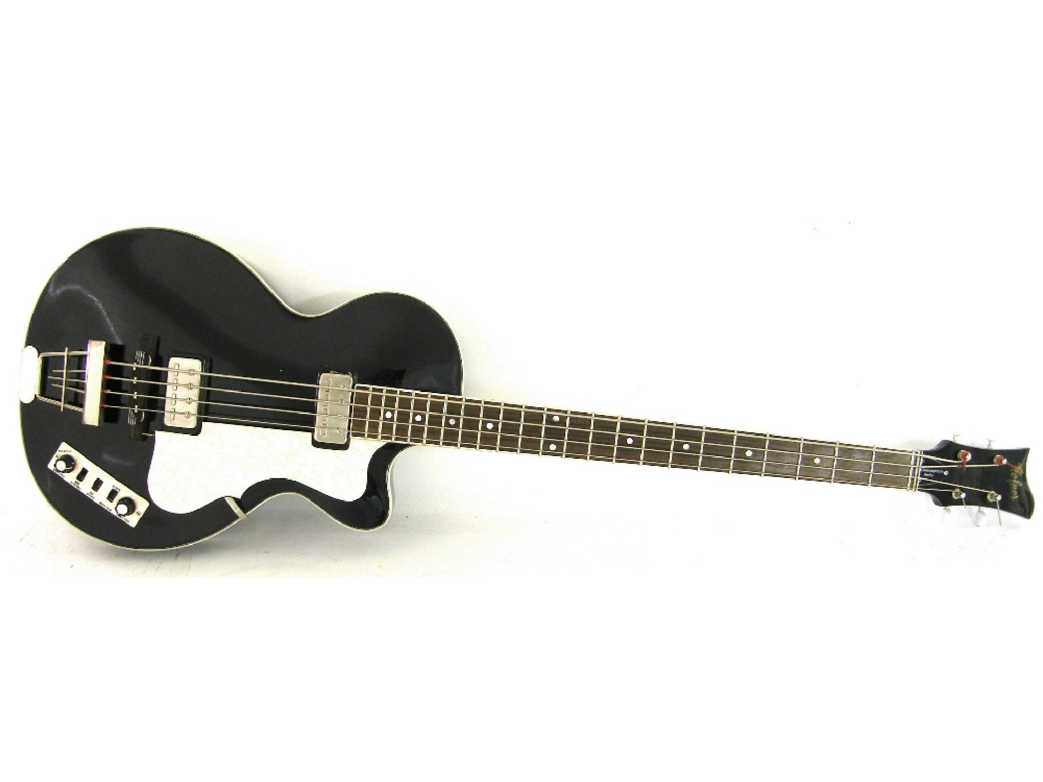 Appraisal: Hofner Contemporary Series bass guitar black finish with minor imperfections