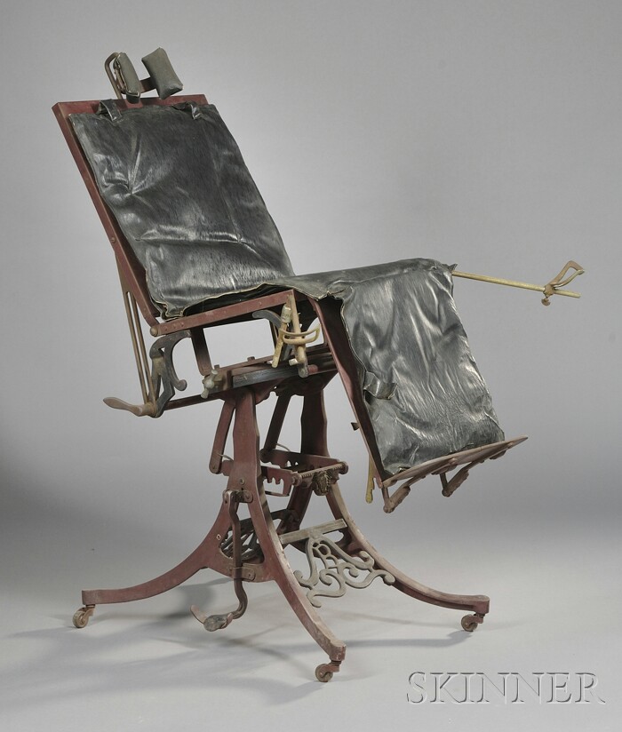 Appraisal: Dr Byrne's Medical Examination Chair F S Betz Co Chicago