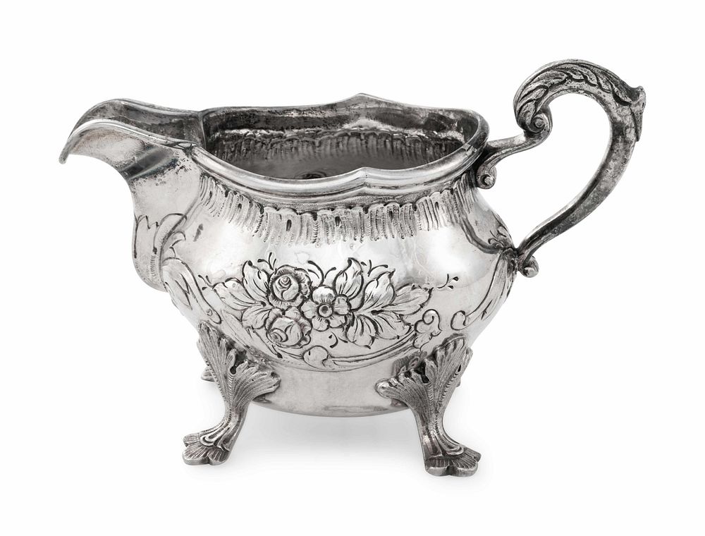 Appraisal: A Tiffany Co Danish Silver Creamer A Tiffany Co Danish