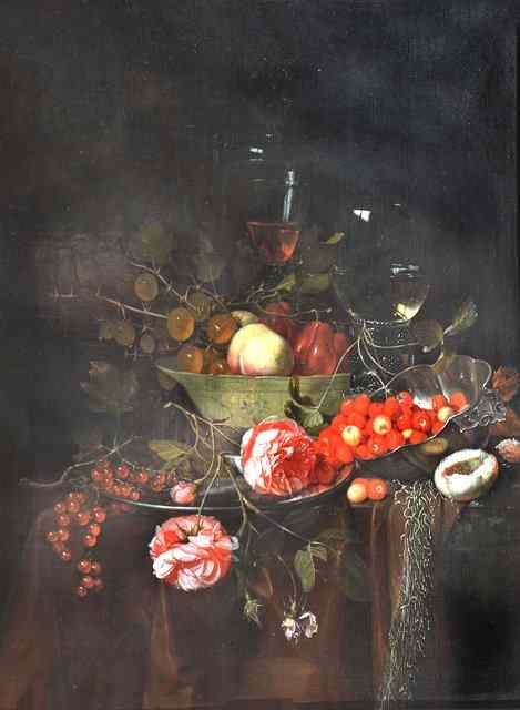 Appraisal: Attributed to Nicolaes van Gelder c -c Still life of