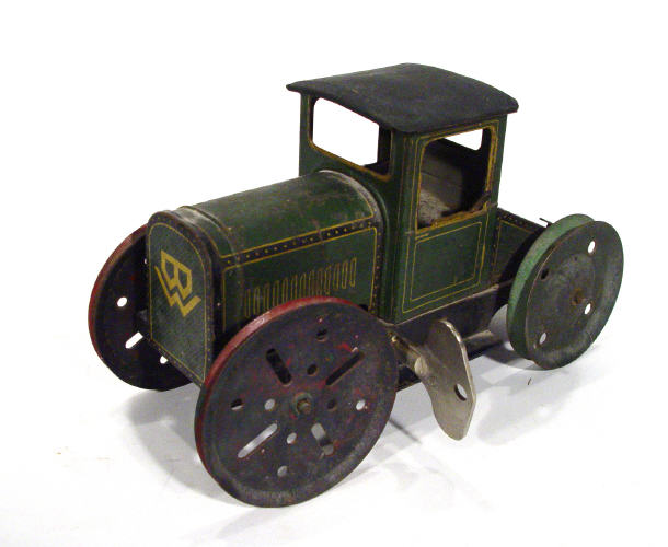 Appraisal: Bing West German tinplate vintage clockwork car cm high