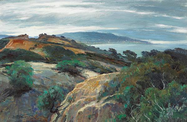 Appraisal: Emil Jean Kosa Jr American - La Jolla Bay as