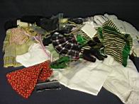 Appraisal: DOLL OUTFITS pieces if doll clothing in all sizes and