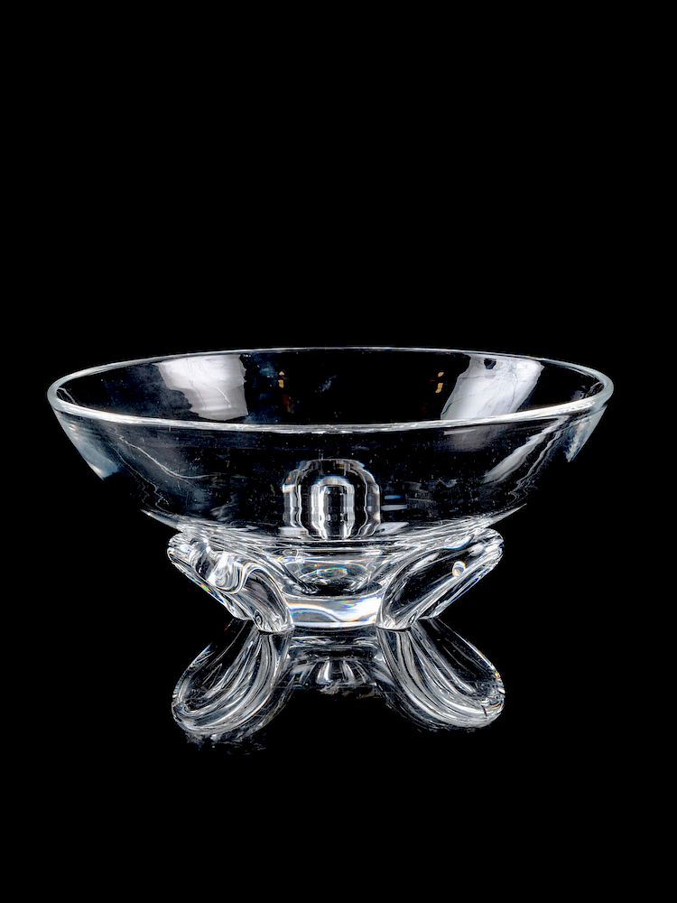 Appraisal: A Steuben Glass Bowl Diameter inches A Steuben Glass Bowl