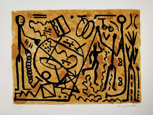 Appraisal: A R PENCK Expedition to the Holy Land Portfolio with