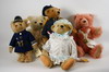 Appraisal: CHARACTER BEARS - Lot of five Steiff character bears to