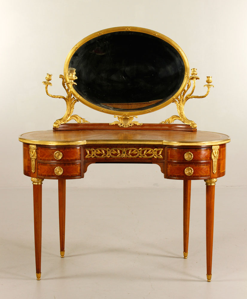 Appraisal: A - th C French Vanity th century French vanity