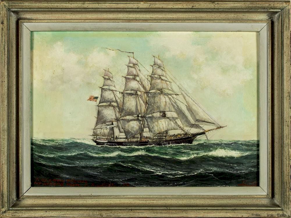 Appraisal: Robert Edmund Lee Norway US - oil on board ARTIST