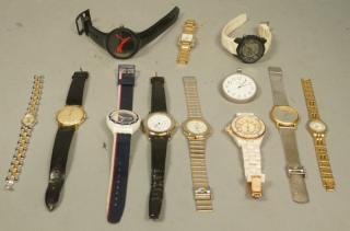 Appraisal: Lot Vintage Wrist Watches Pocket Watch LU Lot Vintage Wrist