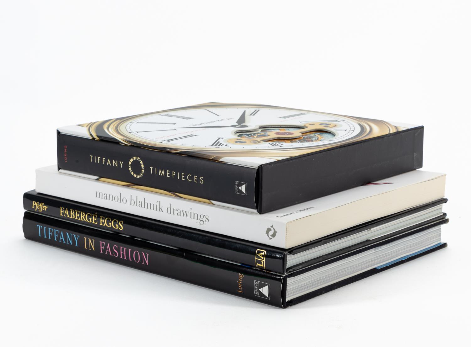 Appraisal: FOUR BOOKS ON LUXURY FASHION AND COUTURE Assortment of four