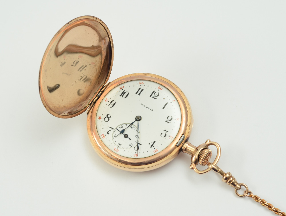 Appraisal: ILLINOIS WATCH CO SPRINGFIELD POCKET WATCH In an ornate engraved