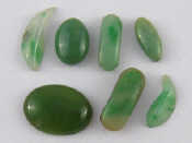 Appraisal: A mixed lot of jade beads etc